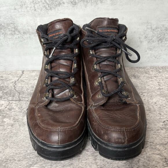 Nike ACG Vintage VTG Y2K Brown Leather Hiking Boots Men’s Size 10 185149-281 main image 6